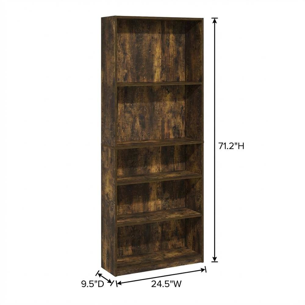 71.2"H 9.5"D 24.5"W