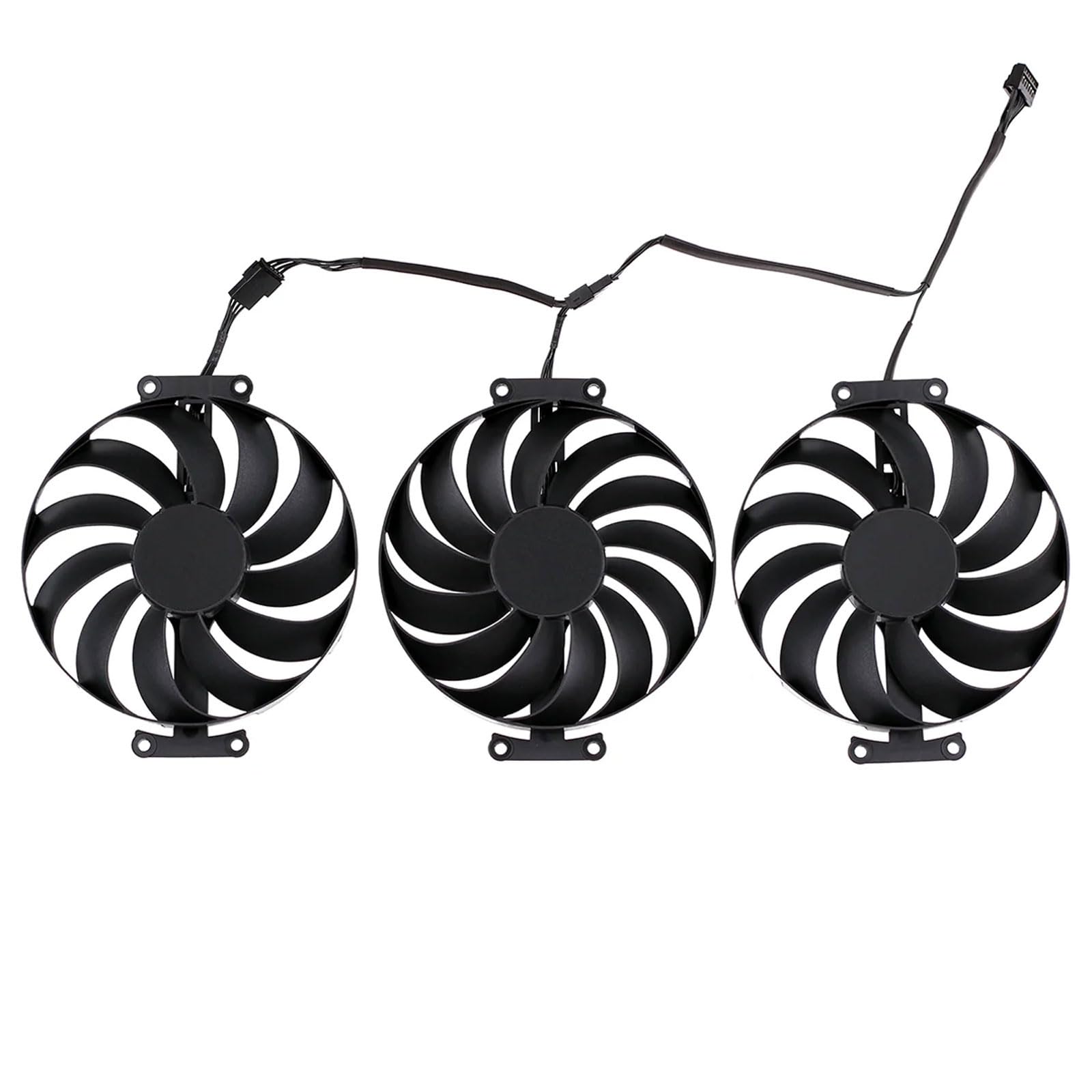Back. Dazzling Pops - T129215SU Cooling Fan Replacement for ASUS ROG Strix GeForce RTX 3060 Ti 3070 3080 3090 Ti Graphics Video.