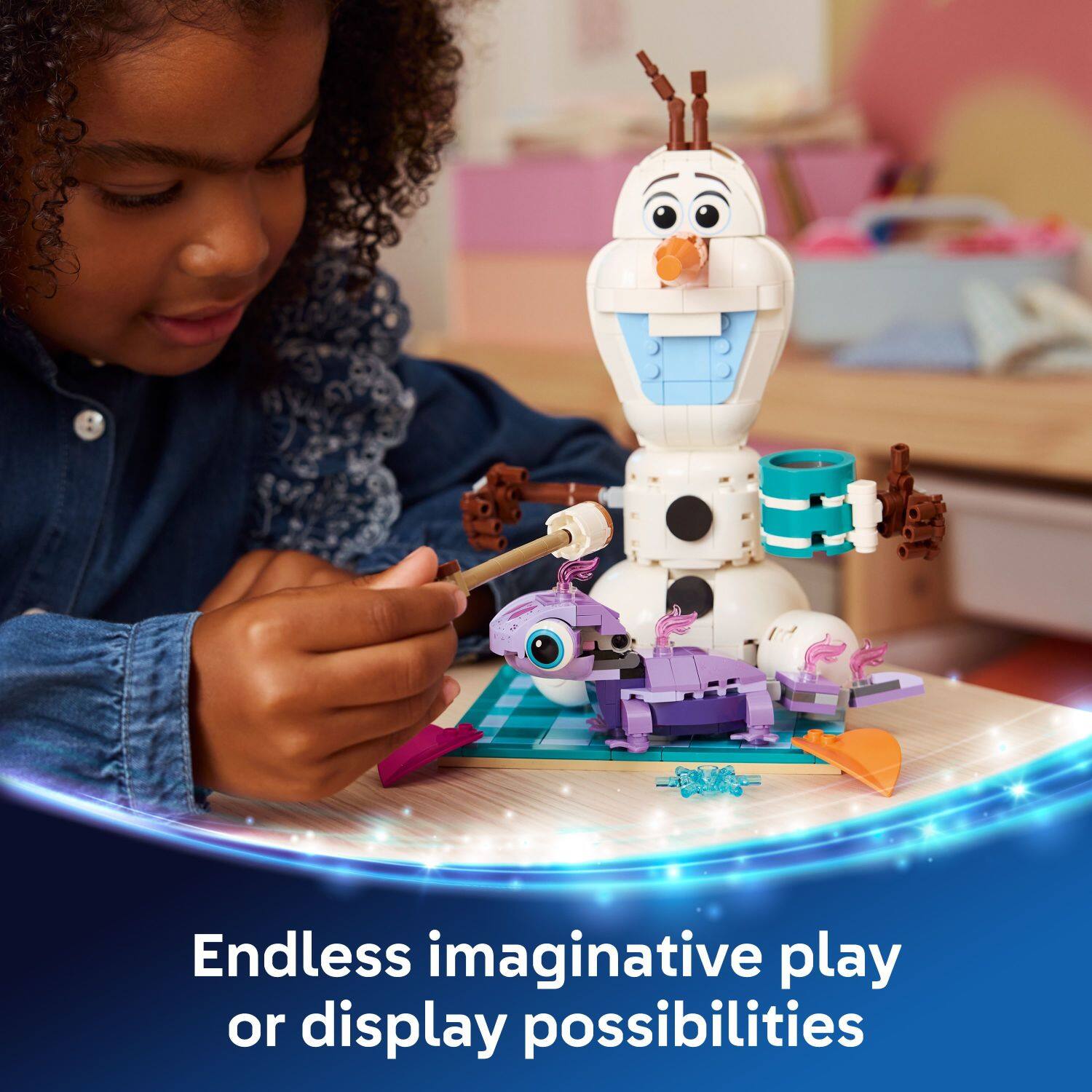 Endless imaginative play or display possibilities
