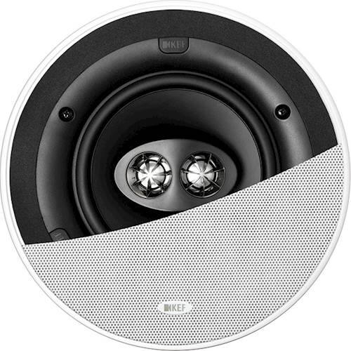 Alt View 11. KEF - Ci-C Series 6-1/2" In-Ceiling Speaker (Each) - White.