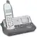Angle Standard. AT&T - 2.4GHz Cordless Phone w/Clock Radio & Caller ID Display - Silver/Gray.