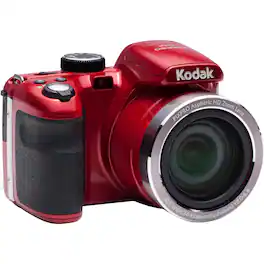 Kodak - PIXPRO AZ421 16.2 Megapixel Compact Camera - Red