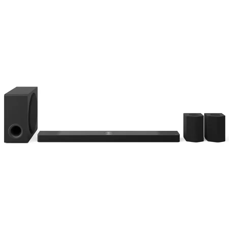 Alt View 11. LG - 9.1.5-Channel S95AR Home Theater Soundbar with Wireless Subwoofer and Rear Speakers, Dolby Atmos, WOW Orchestra - Black.