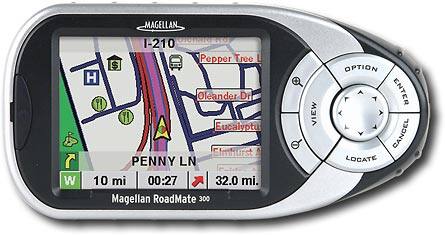 Front Standard. Magellan - RoadMate 300 WAAS-Enabled GPS Receiver w/3.5" Touch Screen.