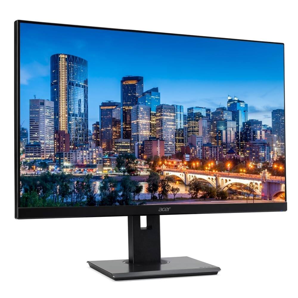 Back. Acer - Acer Vero B277 TAA 27" Class LCD Monitor - 16:9 - Black - 27" Viewable - FreeSync - 250 Nit - 4 ms - Speakers - HDMI - Black.