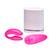 Front. We-Vibe - Chorus Couples Vibrator - Pink.