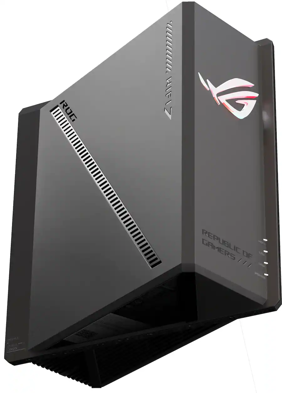 Asus Rog Strix Router White ASUS ROG Strix GS BE18000 Tri Band Wi Fi 7 Gaming Router Black GS ...