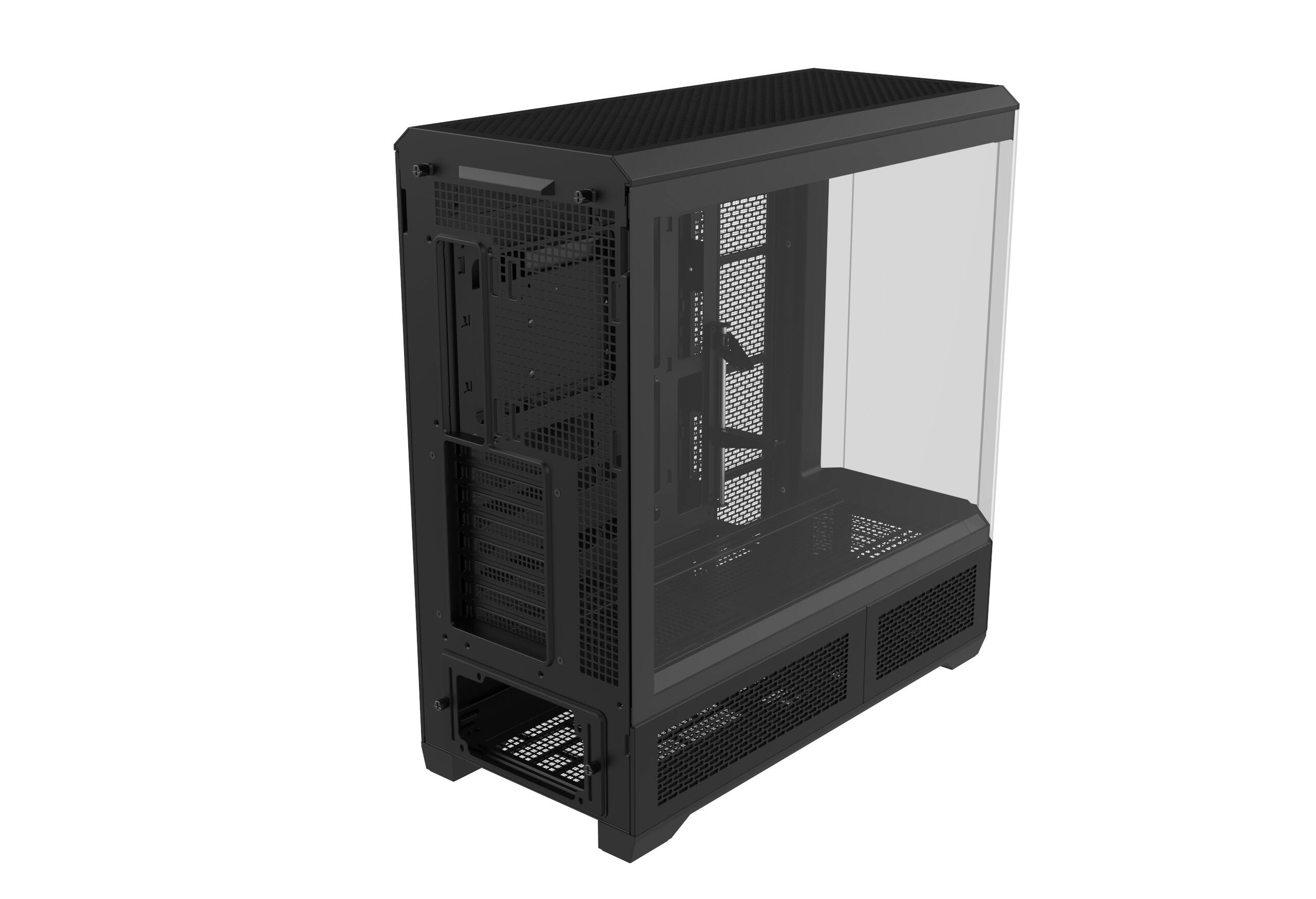Alt View 2. Thermaltake - View 600 TG Full Tower ATX PC Case - Black.