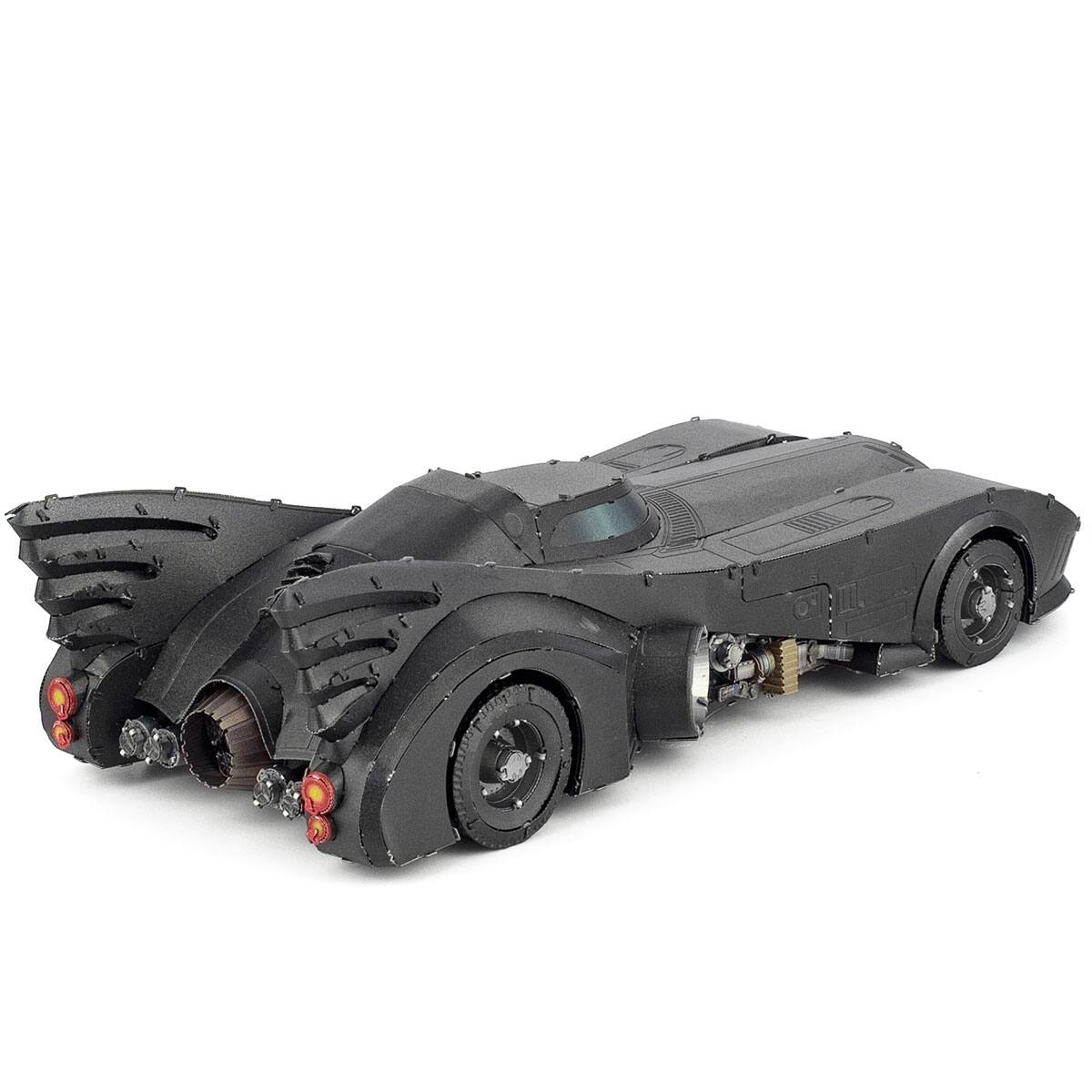 Alt View 3. Metal Earth - Metal Earth Premium Series Batmobile 3D Metal Model Kit Fascinations - Silver.