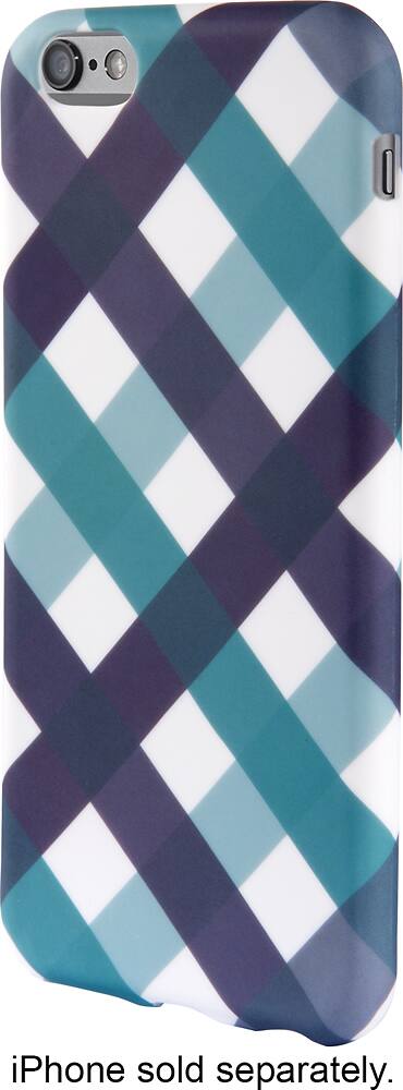 Front. Dynex™ - Case for Apple® iPhone® 6 and 6s - Blue/Green/White.