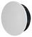 Alt View 7. Sonance - VXXT6R SST SINGLE SPEAKER - Visual Experiece Extreme 6-1/2" Single Stereo 2-Way Indoor/Outdoor In Ceiling Speaker (Each) - Paintable White.