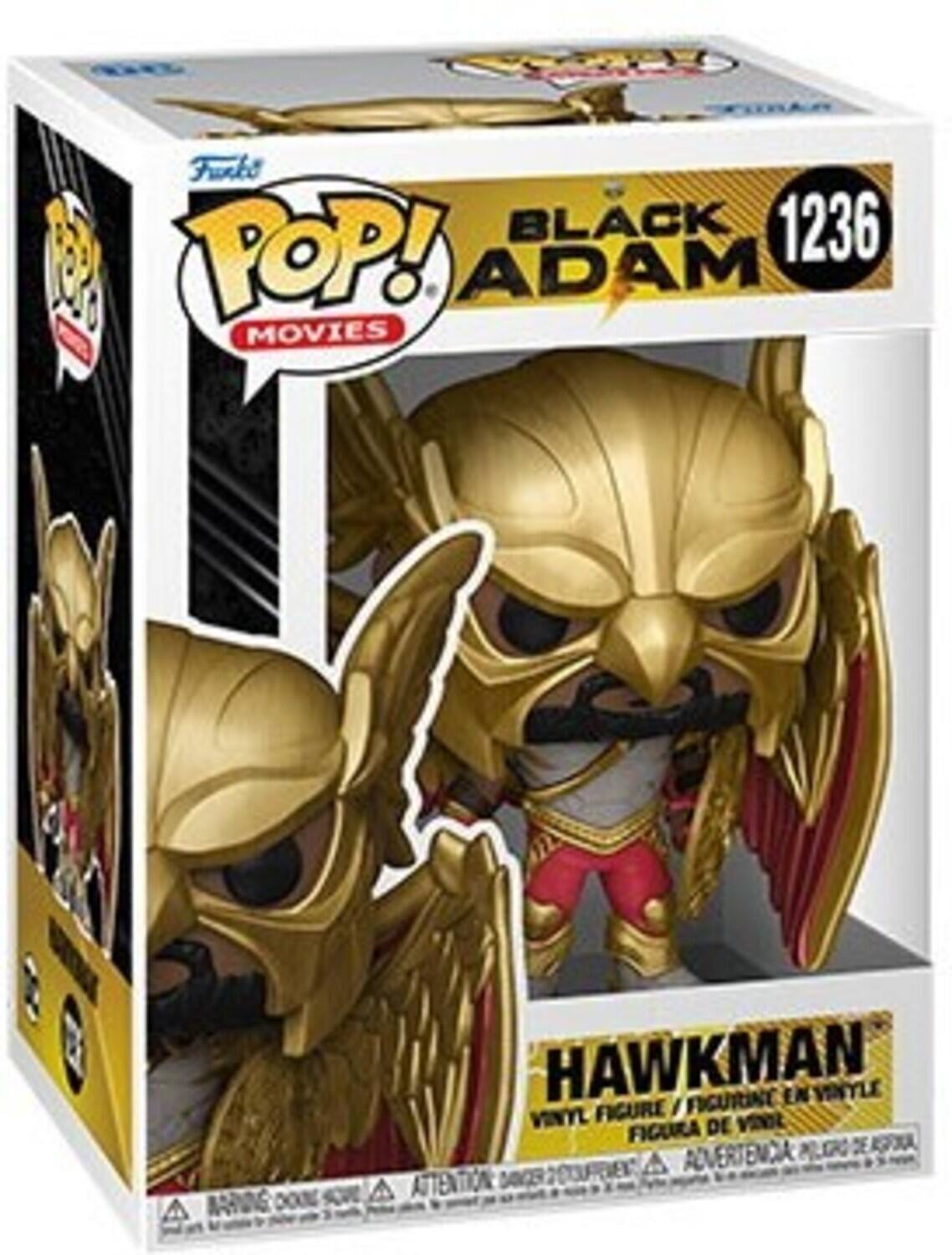 Fuck POP! BLACK 1236 ADAM MOVIES HAWKMAN FIGURINE EN VINYLE VINYL FIGURE FIGURA DE VINIL ATTENTION