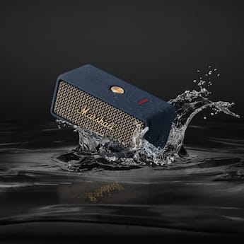 Marshall Emberton III Portable Bluetooth Speaker with Rugged Marshall Emberton III Portable Bluetooth Speaker with Rugged