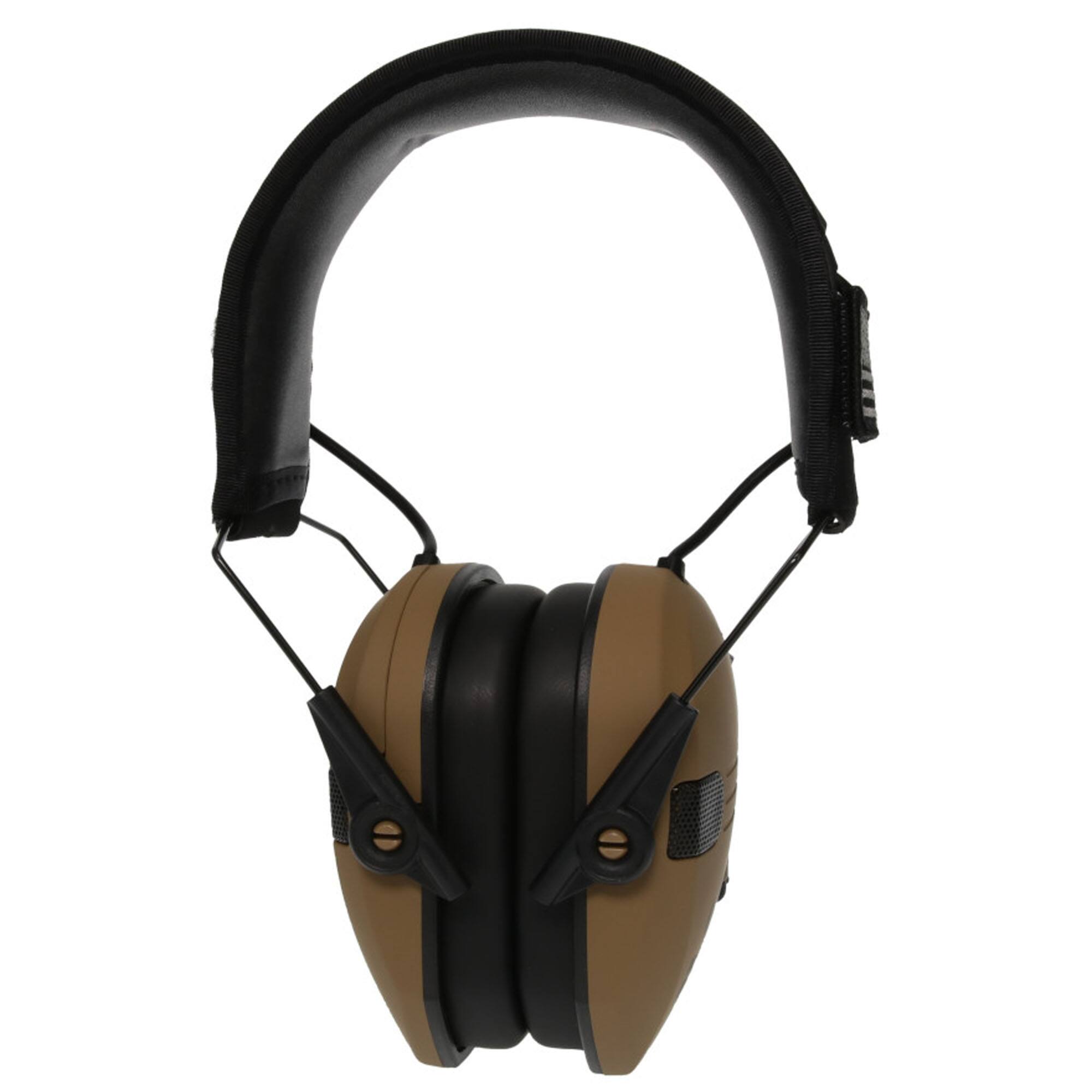 Alt View 3. Walker’s - Walker's - Razor Slim Electronic Muff - Patriot Series - Battle Brown - Battle Brown.