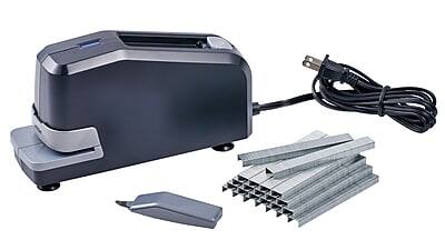 Front. Bostitch - Bostitch Impulse 30 Value Kit Heavy Duty Electric Desktop Stapler, 30-Sheet Capacity, Staples Included, Black (02638) - Black.