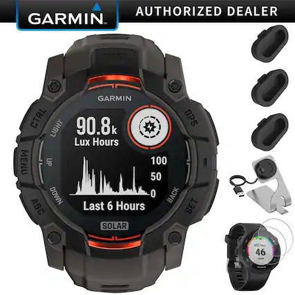 AUTHORIZED DEALER
GARMIN
TORCH
90.8k Lux Hours
Last 6 Hours
SOLAR
VO2 Max. 46 Good
GARMIN
