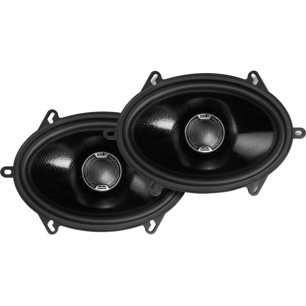 Customer Reviews Polk Audio MM Series 5" x 7" 2Way Coaxial Car/Marine Loudspeakers (Pair