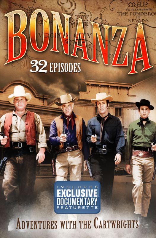 Bonanza: 32 Episodes/Adventures with the Cartwrights [4 Discs] [DVD]