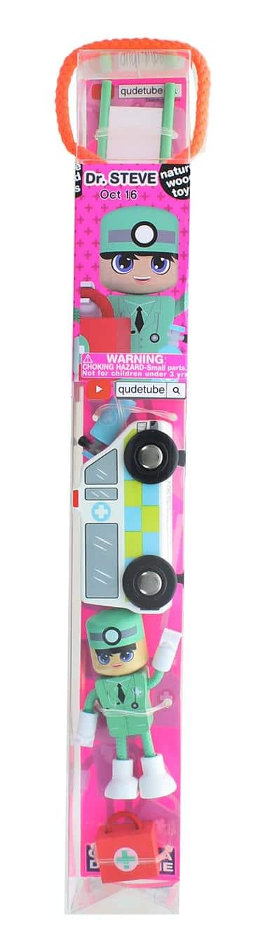 J'adore - Doctor Steve Natural Wooden Toy Playset - Pink price history on PriceWatchPro
