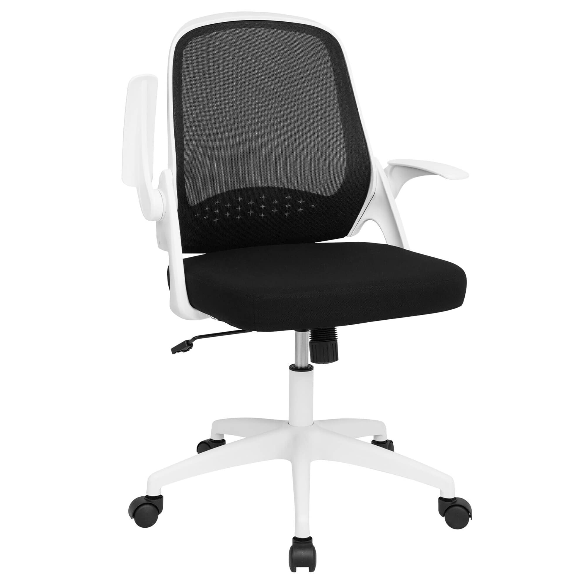 Best Buy Costway Mesh Office Chair Adjustable Rolling Computer Desk