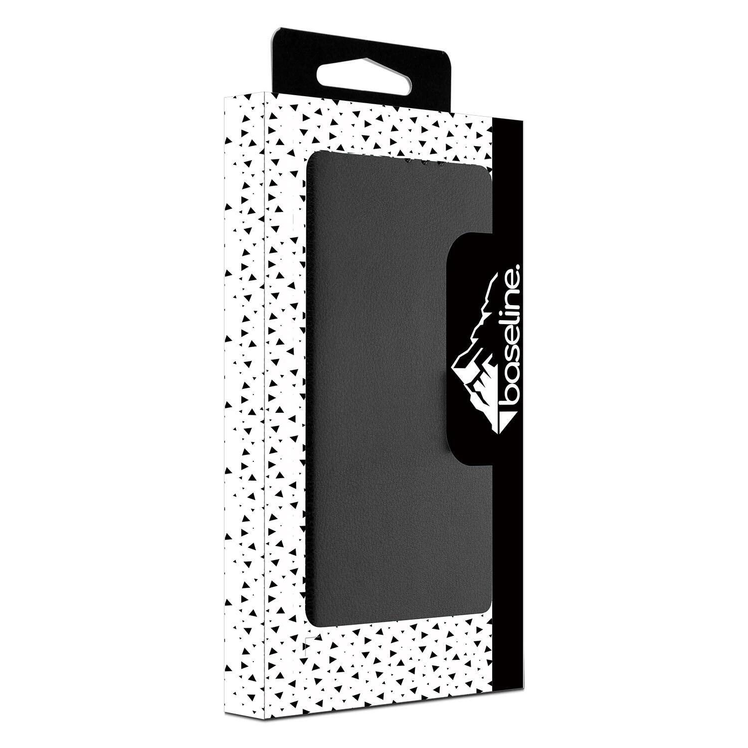 Alt View 3. BASELINE - baseline Wallet Folio Case for Motorola Moto G Stylus 5G (2026) / Moto G Stylus 5G (2025) - Black - Black.
