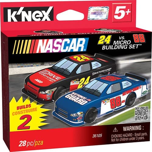 Best Buy K Nex Nascar 24 Drive To End Hunger Vs National Guard Microscale Building Set