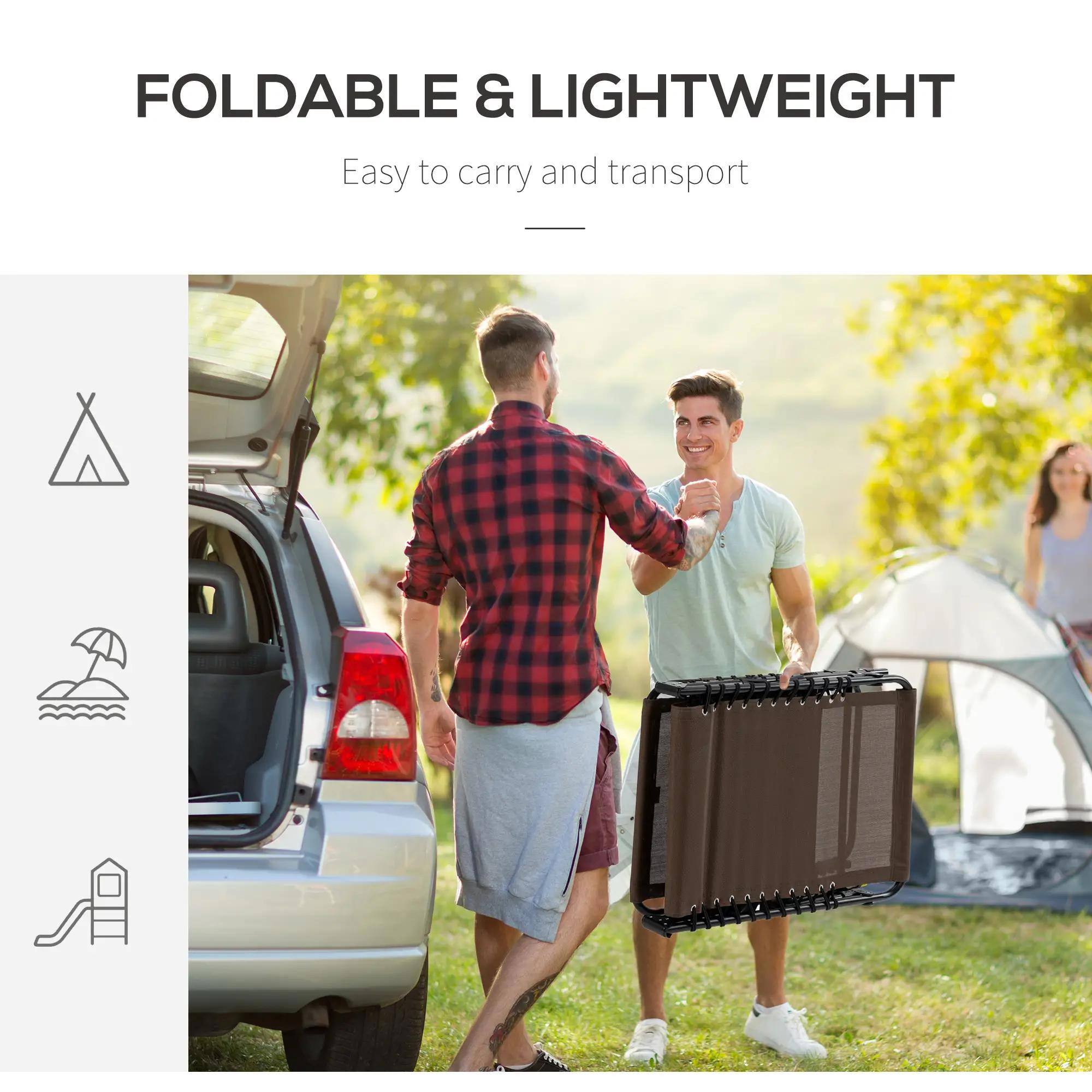 FOLDABLE & LIGHTWEIGHT
Easy to carry and transport