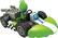 Alt View Standard 1. K'NEX - Mario Kart Wii Yoshi and Standard Kart Building Set.