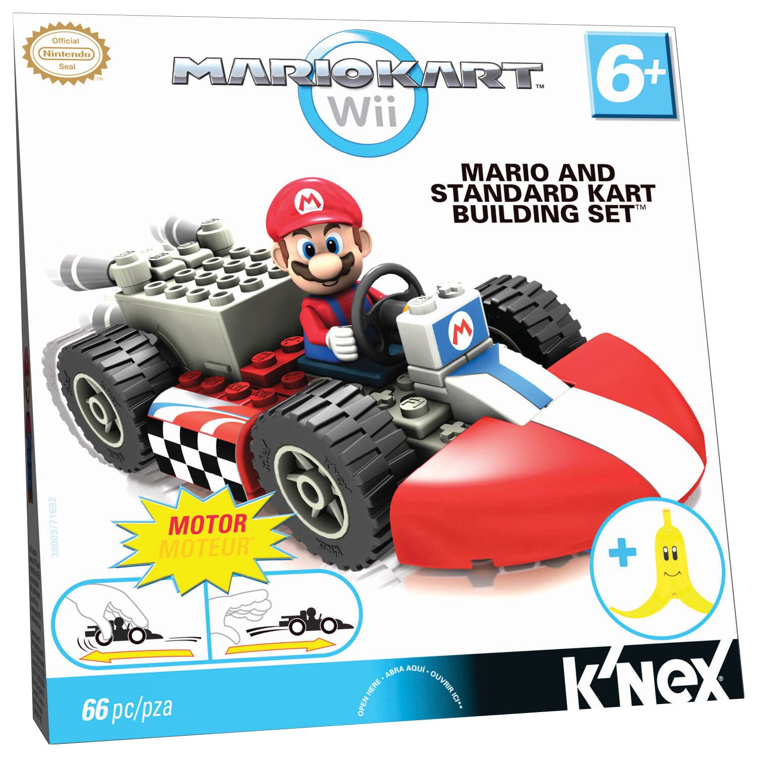 Customer Reviews: K'NEX Mario Kart Wii Mario and Standard Kart Building ...