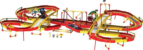 Wii K'NEX Mariokart Mario Circuit Ultimate Building Set 38501 2xmotorized  Karts for sale online