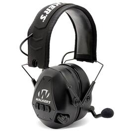 Walker’s - Walker's Bluetooth Passive Ear Muffs - Black