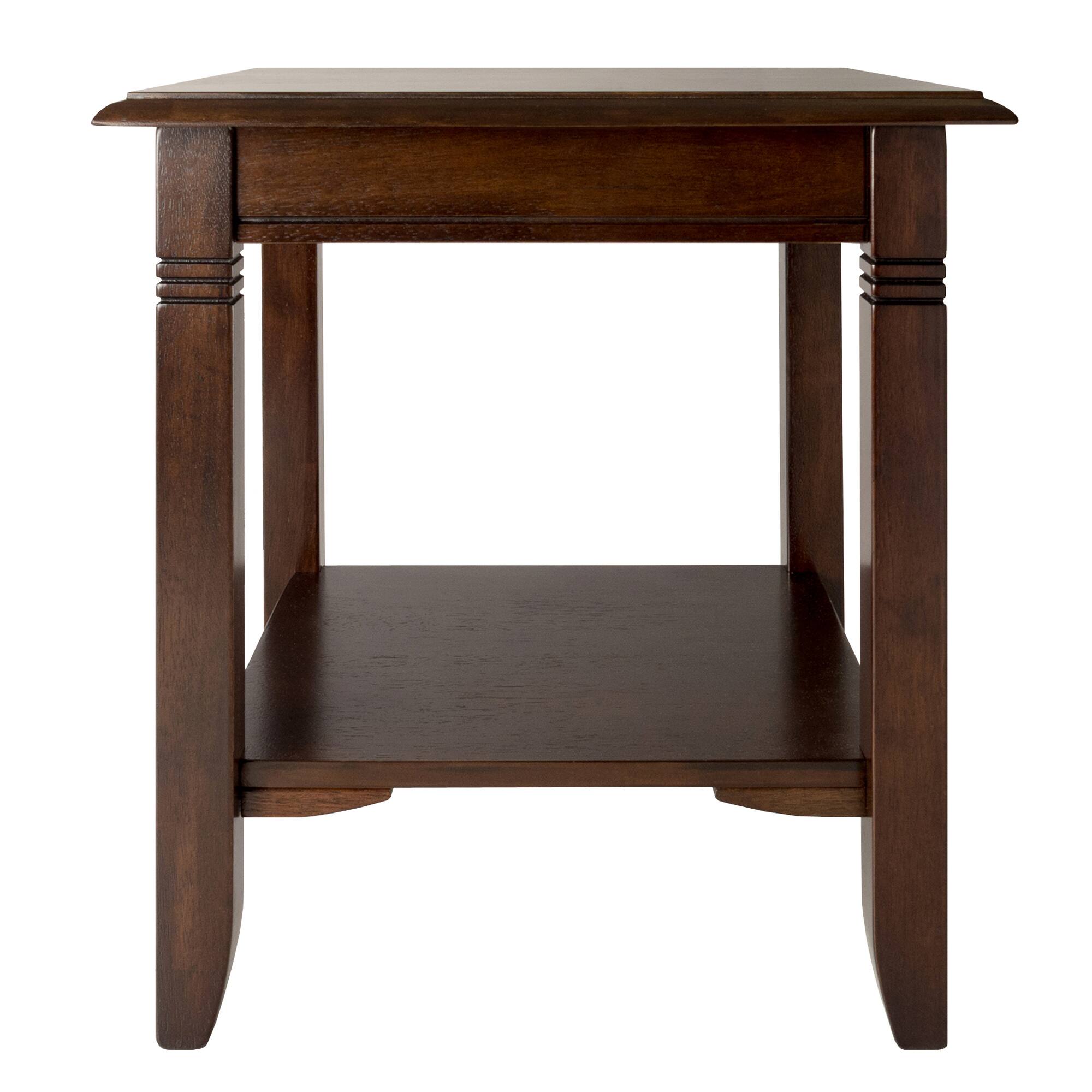 Alt View 3. Winsome Wood - Nolan Accent Table - Cappuccino.