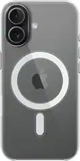 Front. Apple - iPhone 17 Case with MagSafe - Clear.