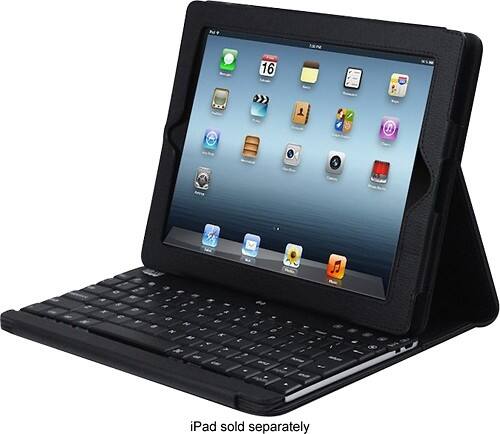 Angle Standard. Adesso - Wireless Keyboard for Apple® iPad® 2 and iPad (3rd Generation).