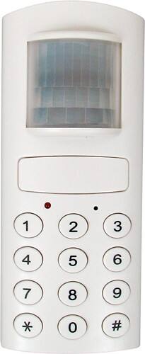 Front Standard. Trademark - Motion-Activated Alarm.