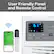 User Friendly Panel and Remote Control
HIGH MED LOW
COOL A DRY FAN
101 1 & N Cvar cOm -.
6 - cU - AUTO SPEED FAN SPEED WIFI HEAT ECO AUTO MODE MODE POWER Ta
61 + U MEXE n TURBO FILTER SLEEP TIMER TAI DISPLAY
TIMEER HR + - - - - a S I -o - Twe Mos