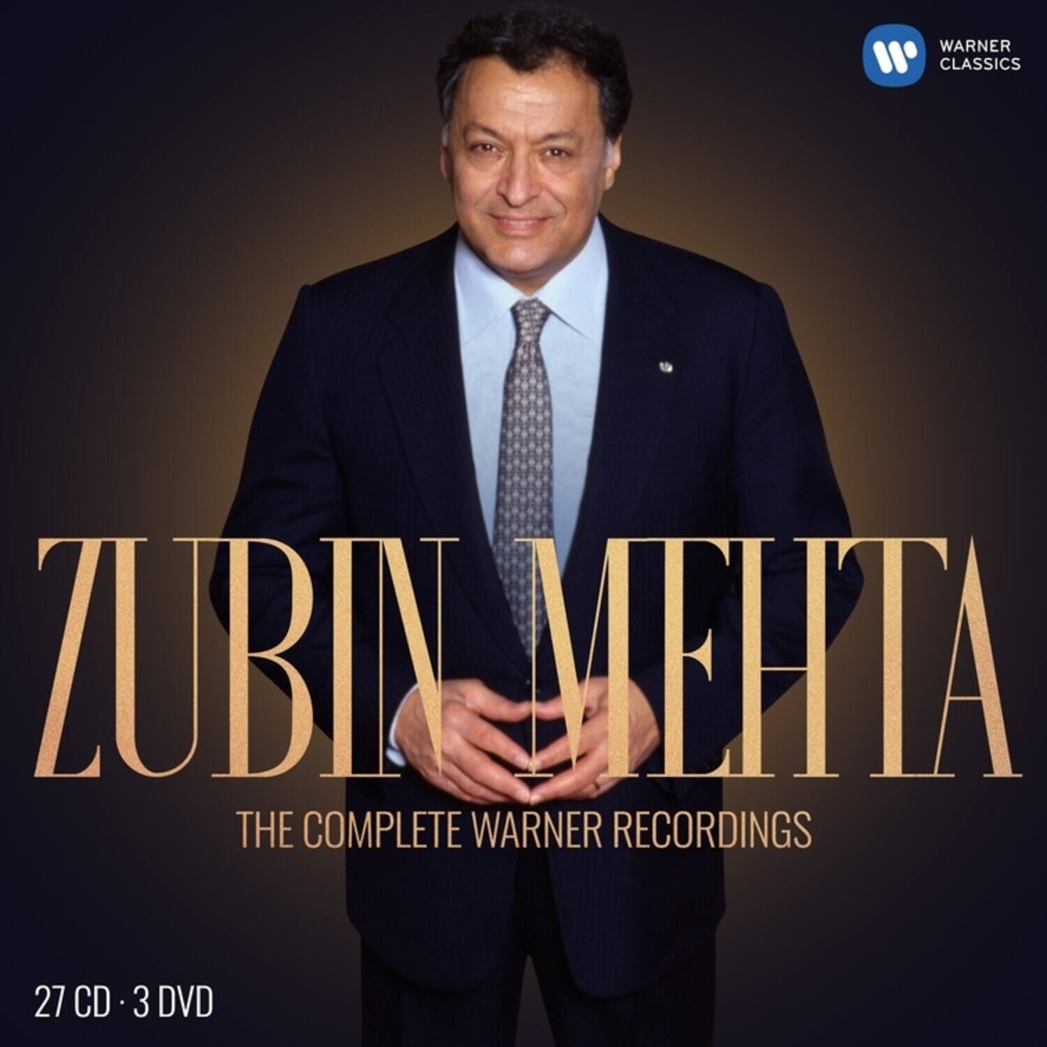ZUBIN MEHTA  
THE COMPLETE WARNER RECORDINGS  

27 CD • 3 DVD  

WARNER CLASSICS