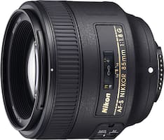 Nikon - AF-S NIKKOR 85mm f/1.8G Medium Telephoto Lens - Black - Angle_Standard