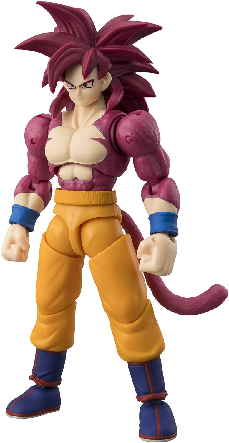 Alt View 2. Bandai - Dragon Ball Daima - Dragon Ball Evolve - Super Saiyan 4 Goku Action Figure   - COLLECTIBLES - Multicolor.