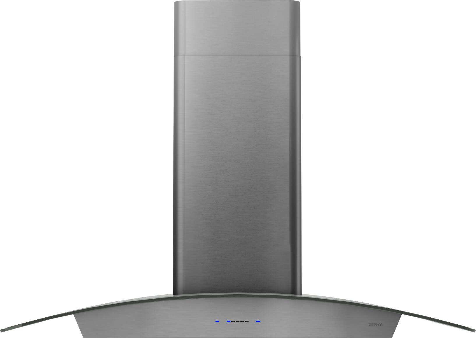 Front. Zephyr - Ravenna 30 in. 600 CFM Wall Mount Range Hood with LED Light - Black Stainless Steel.