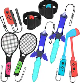 Numskull - Nintendo Switch Sports Accessories Mega Bundle Pack - COLLECTIBLES - Multicolor