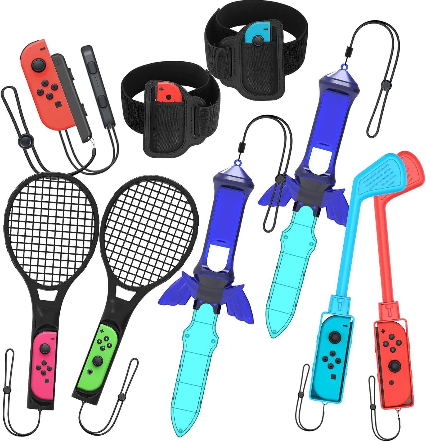 Numskull - Nintendo Switch Sports Accessories Mega Bundle Pack - COLLECTIBLES - Multicolor