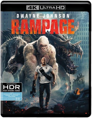 Front. Rampage   - 4K Blu-Ray.