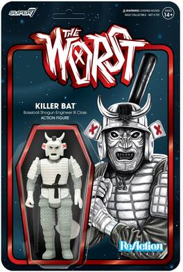 Super7 - The Worst - Reaction Wv4 (Scum Squad) - Killer Bat - Collectibles - Multicolor