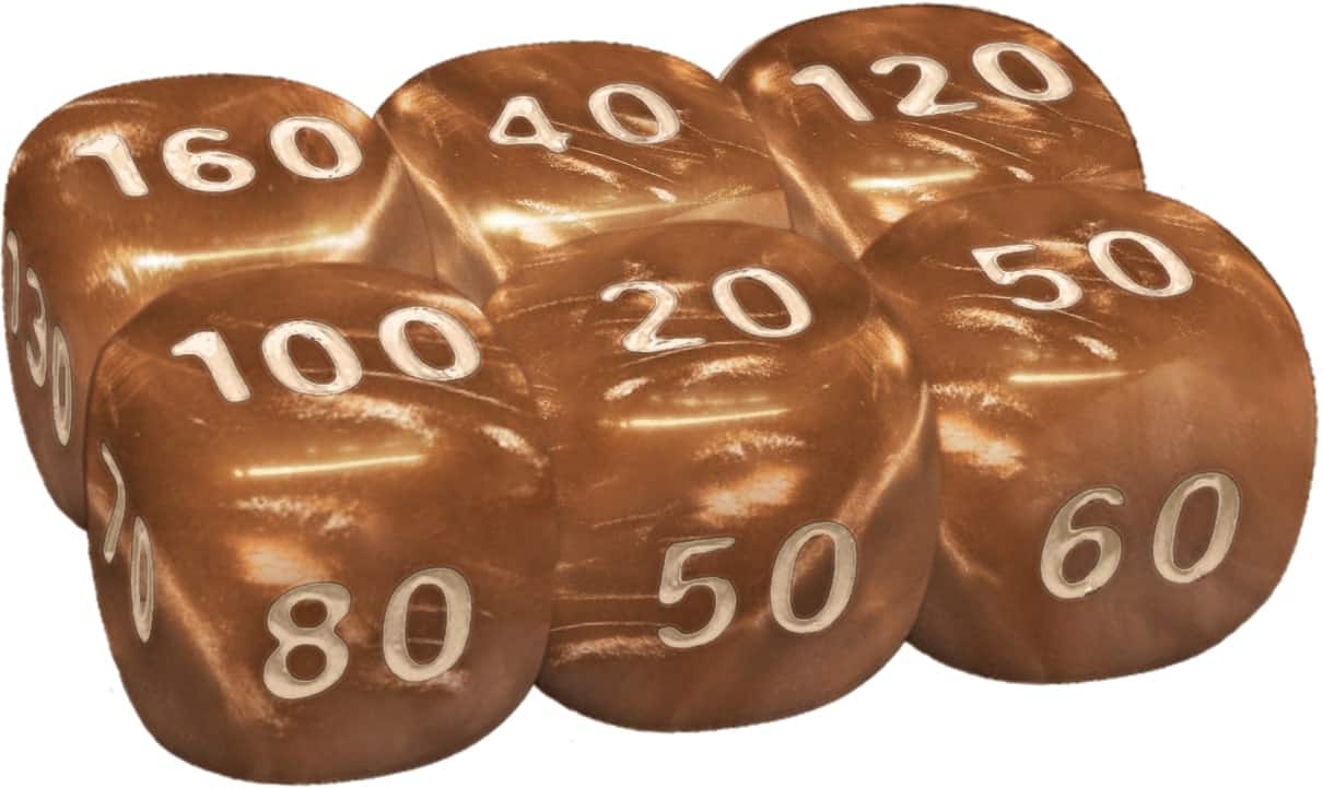 40, 120, 160, 20, 50, 30, 100, 70, 5.0, 60, 80.