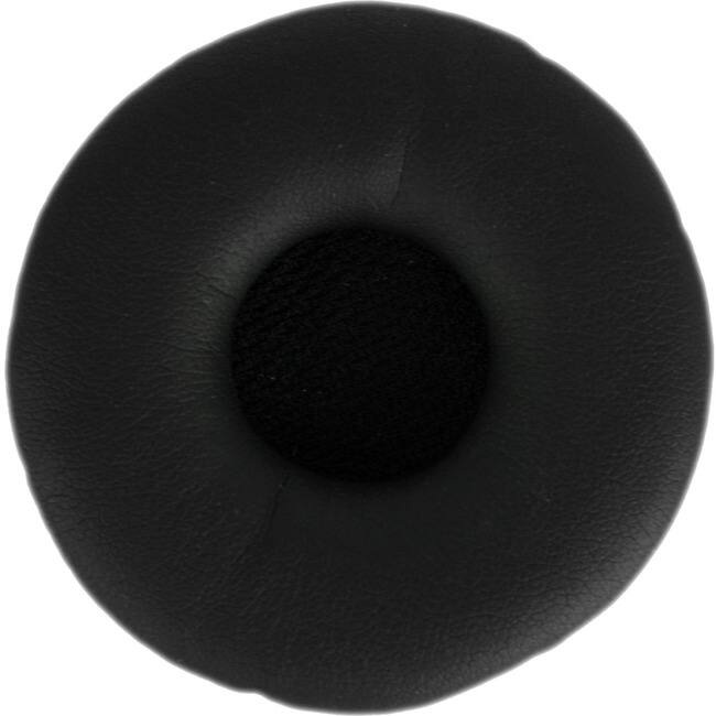Front. Jabra - 10PK LEATHERETTE EAR CUSHIONS L - Black.