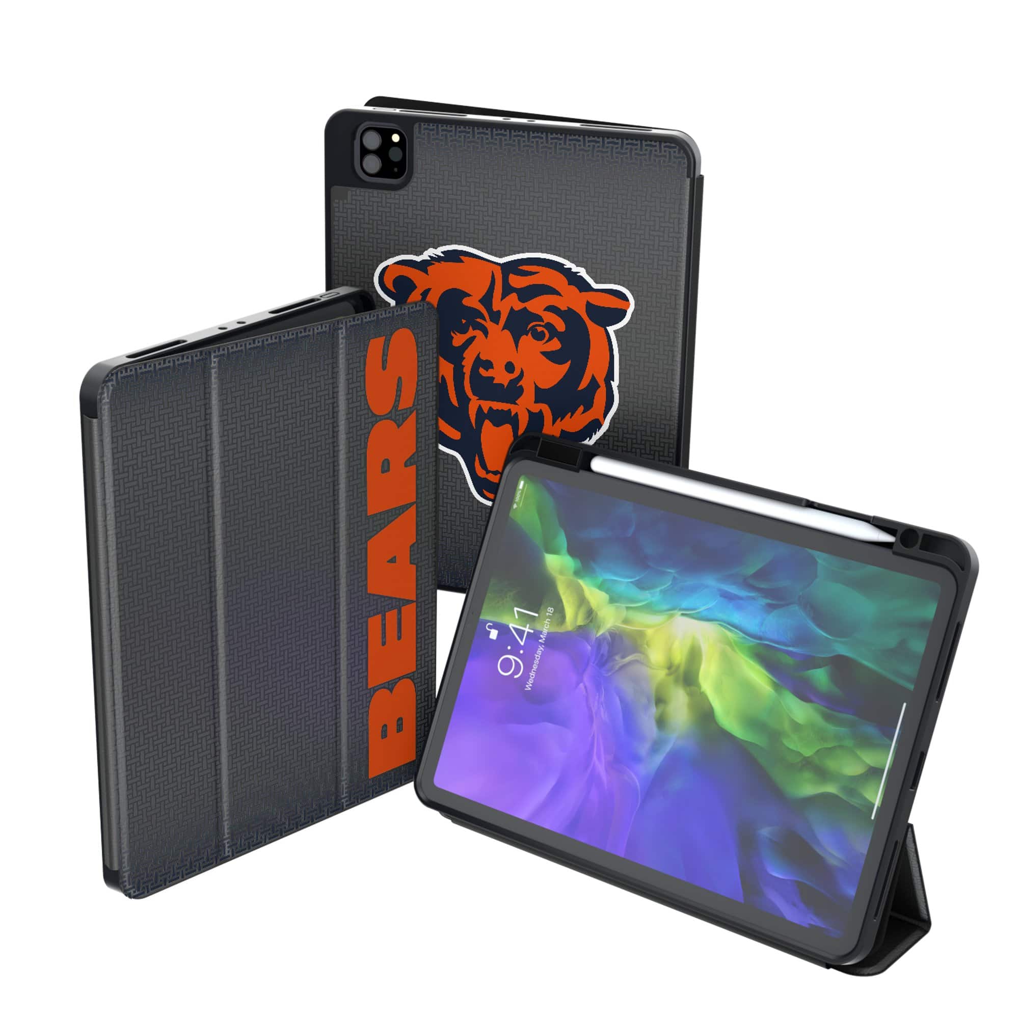 Keyscaper - Chicago Bears iPad Case - 13in Pro M4 - Black