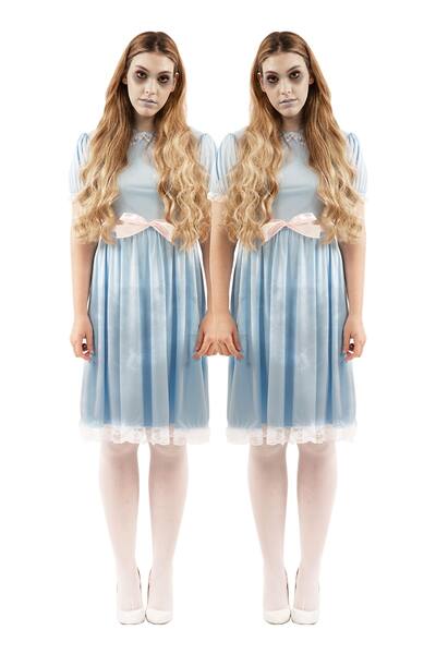 grady twins blue dress Adults The Shining Blue Dress Grady Twins Costumes Ideas For Girls, Kids / L