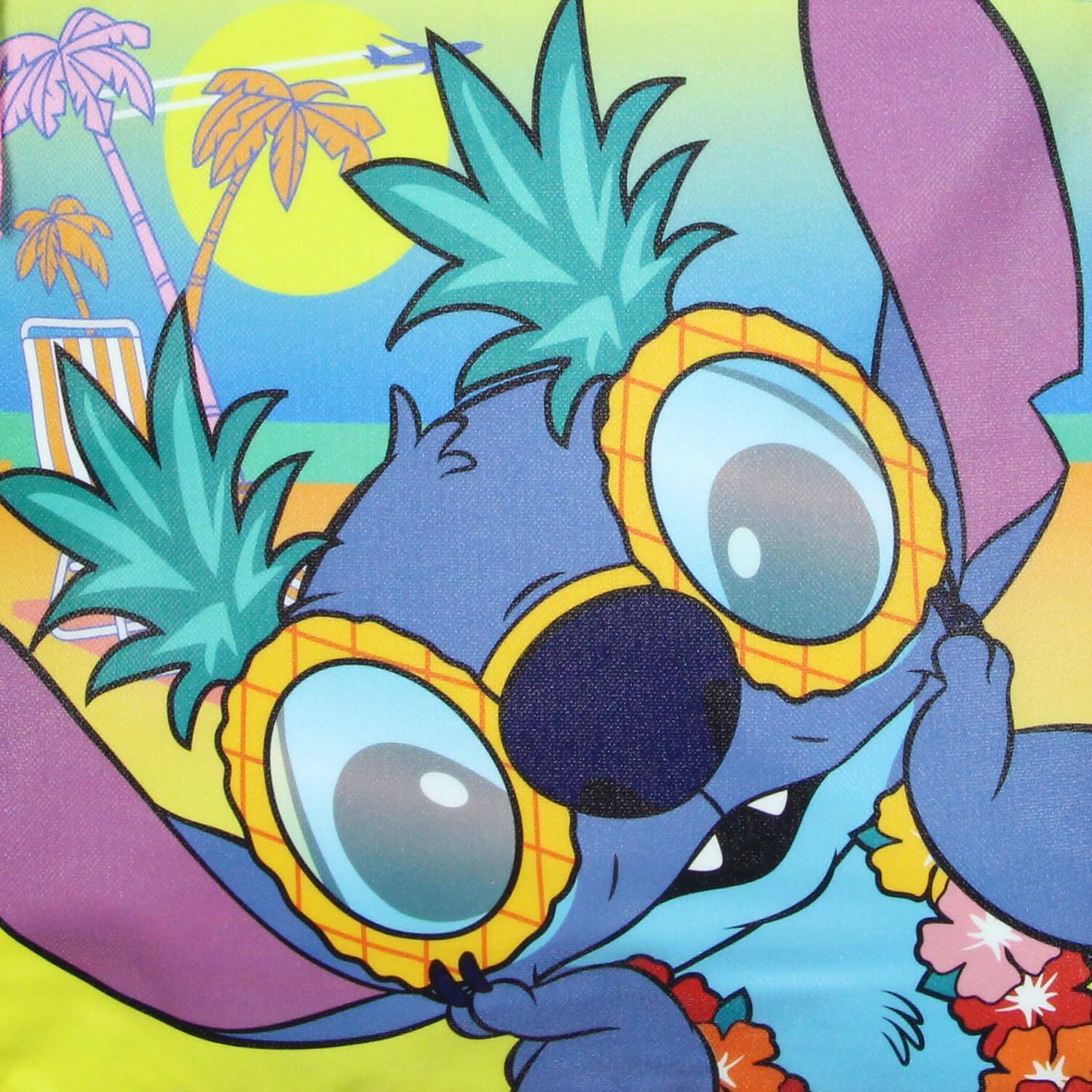 Alt View 2. Bioworld - Disney Lilo and Stitch Chill Vibes Tropical 16" School Travel Backpack ages 3+ - Assorted Pre-Pack.