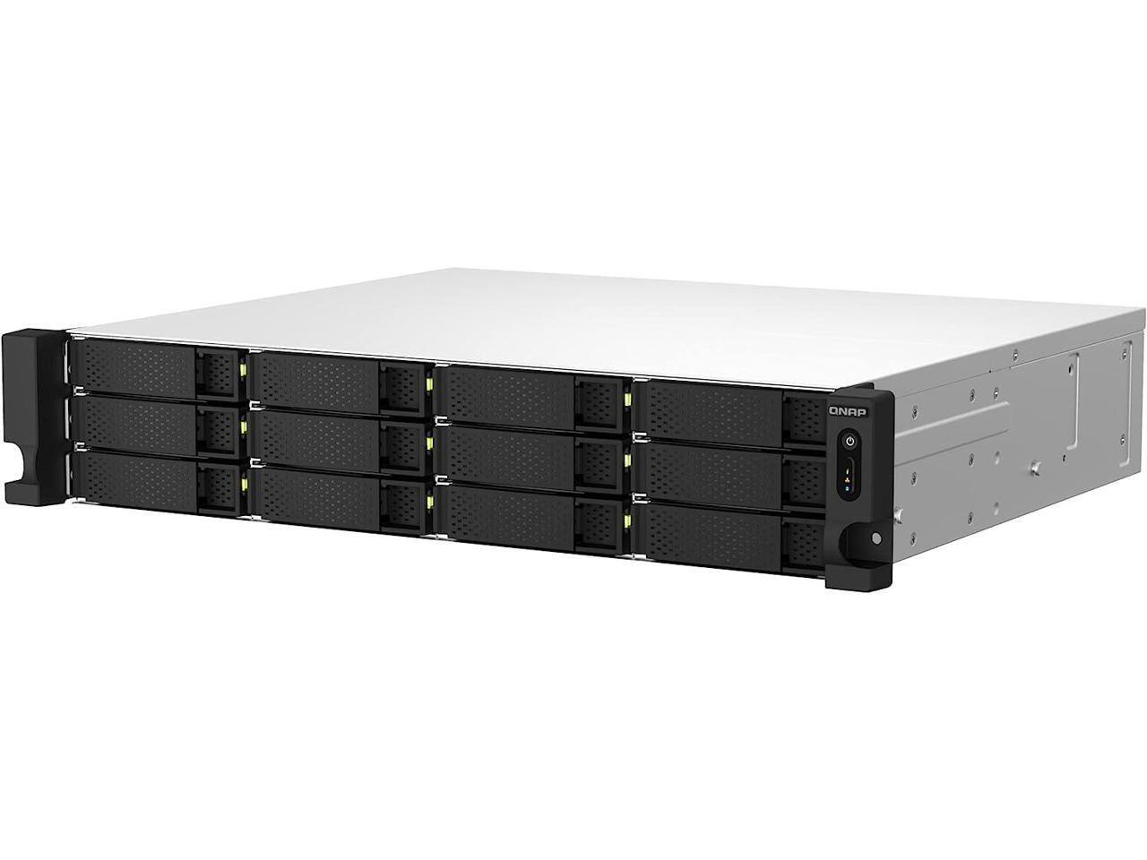 Alt View 7. QNAP - QNAP TS-1264U-RP-8G SAN/NAS Storage System.